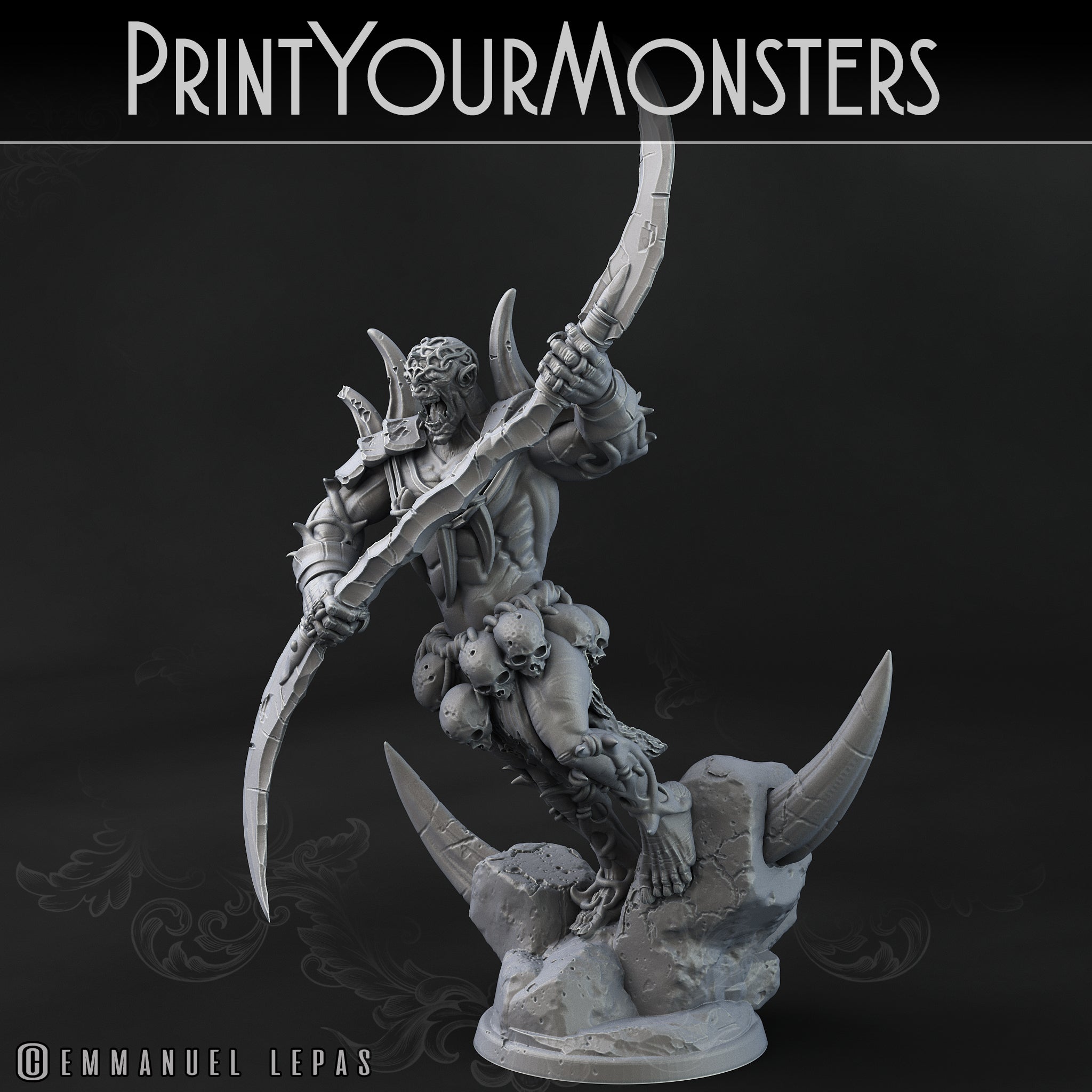 Orcs - Desert Orcs - Print Your Monsters