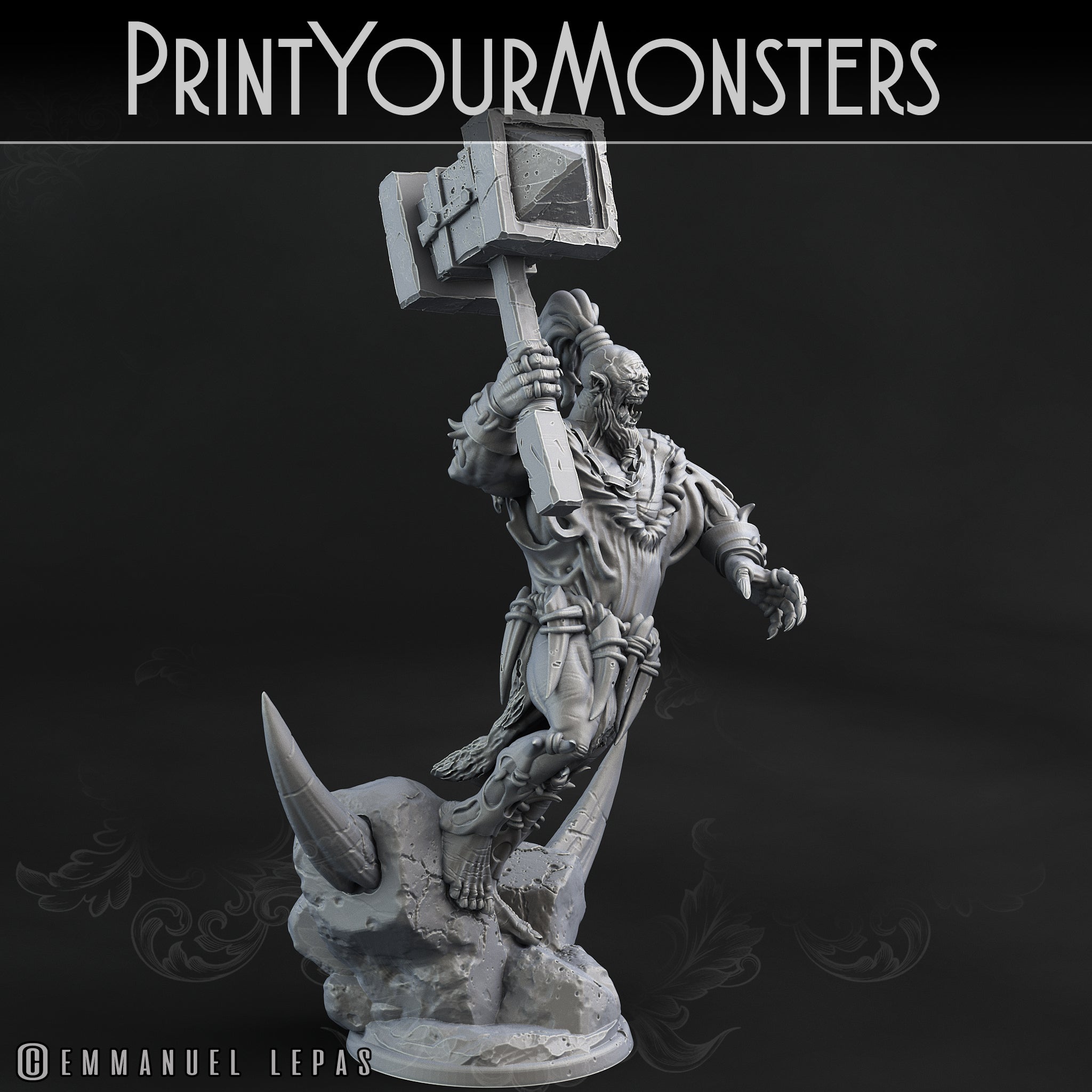 Orcs - Desert Orcs - Print Your Monsters