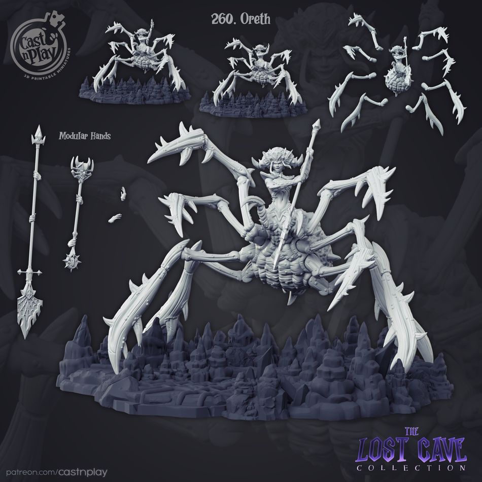 Oreth - The Lost Cave - Cast n Play