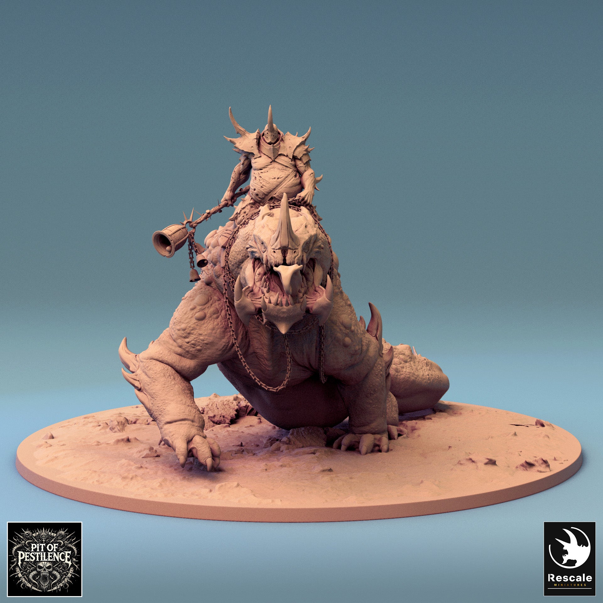 Sludgeborn Drake - aus der Reihe Pit Of Pestilence von Rescale Miniatures