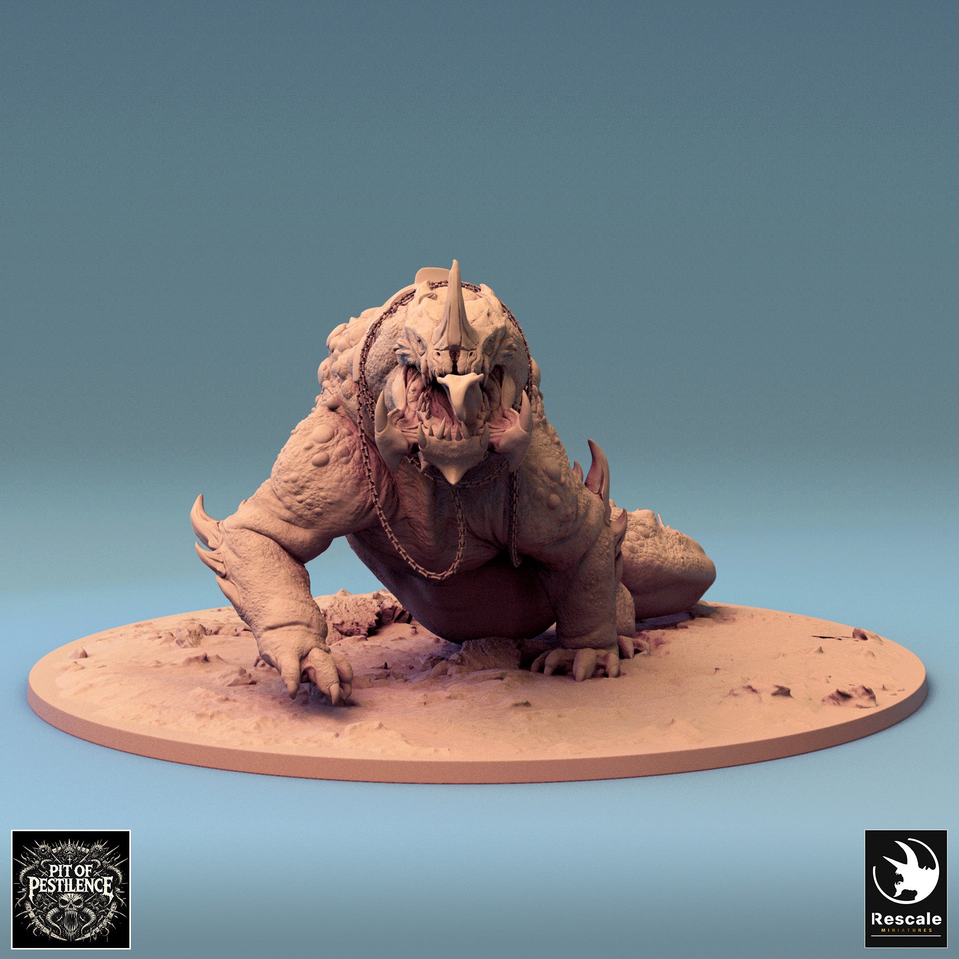 Sludgeborn Drake - aus der Reihe Pit Of Pestilence von Rescale Miniatures