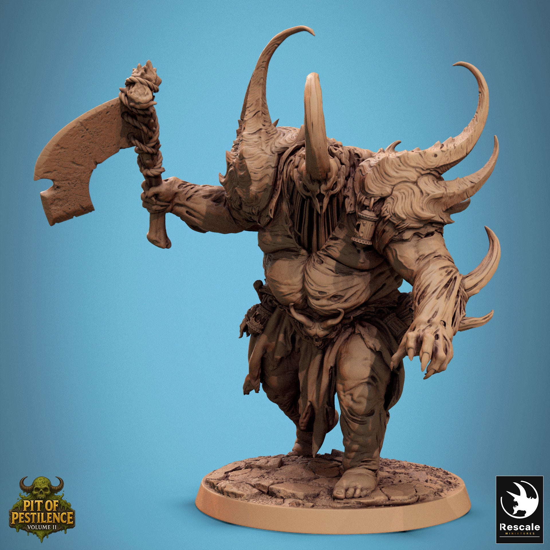 Pestilent Brute - aus der Reihe Pit Of Pestilence II von Rescale Miniatures