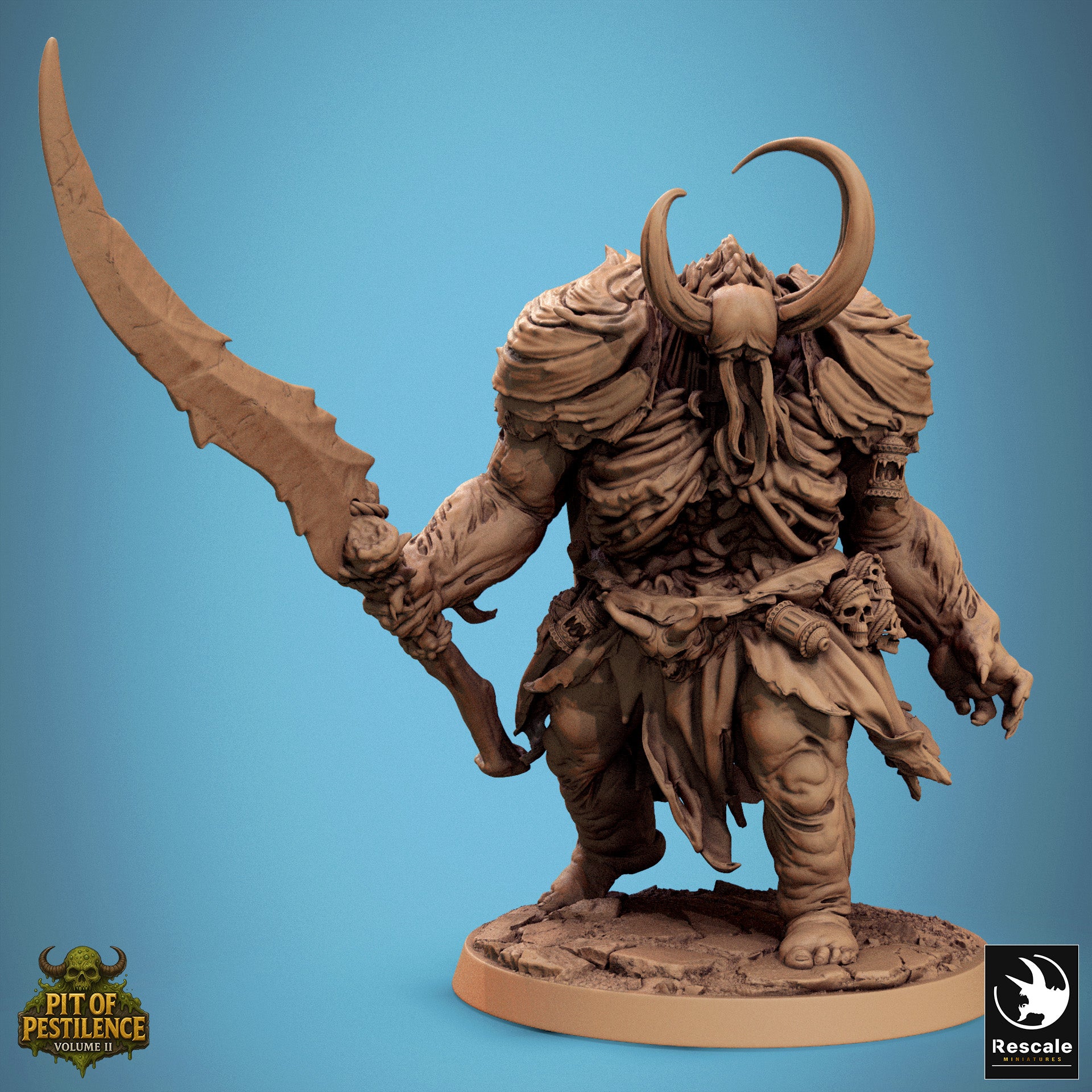 Pestilent Brute - aus der Reihe Pit Of Pestilence II von Rescale Miniatures