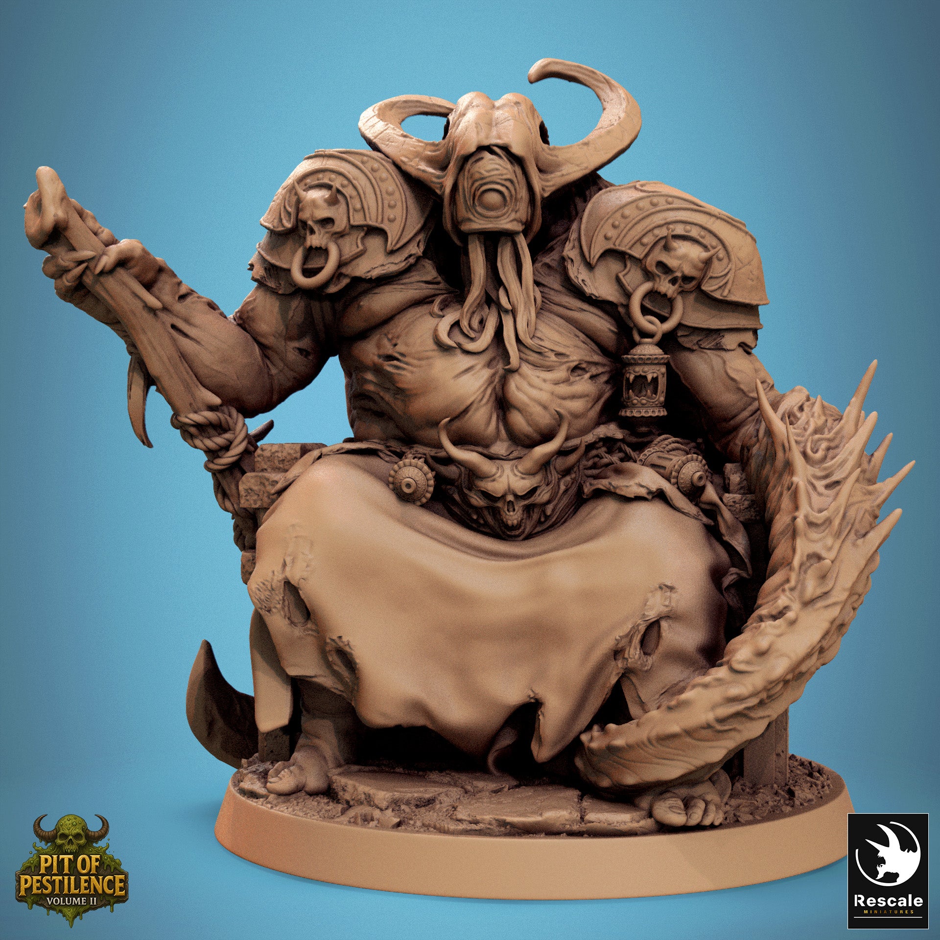 Pestilent Brute - aus der Reihe Pit Of Pestilence II von Rescale Miniatures