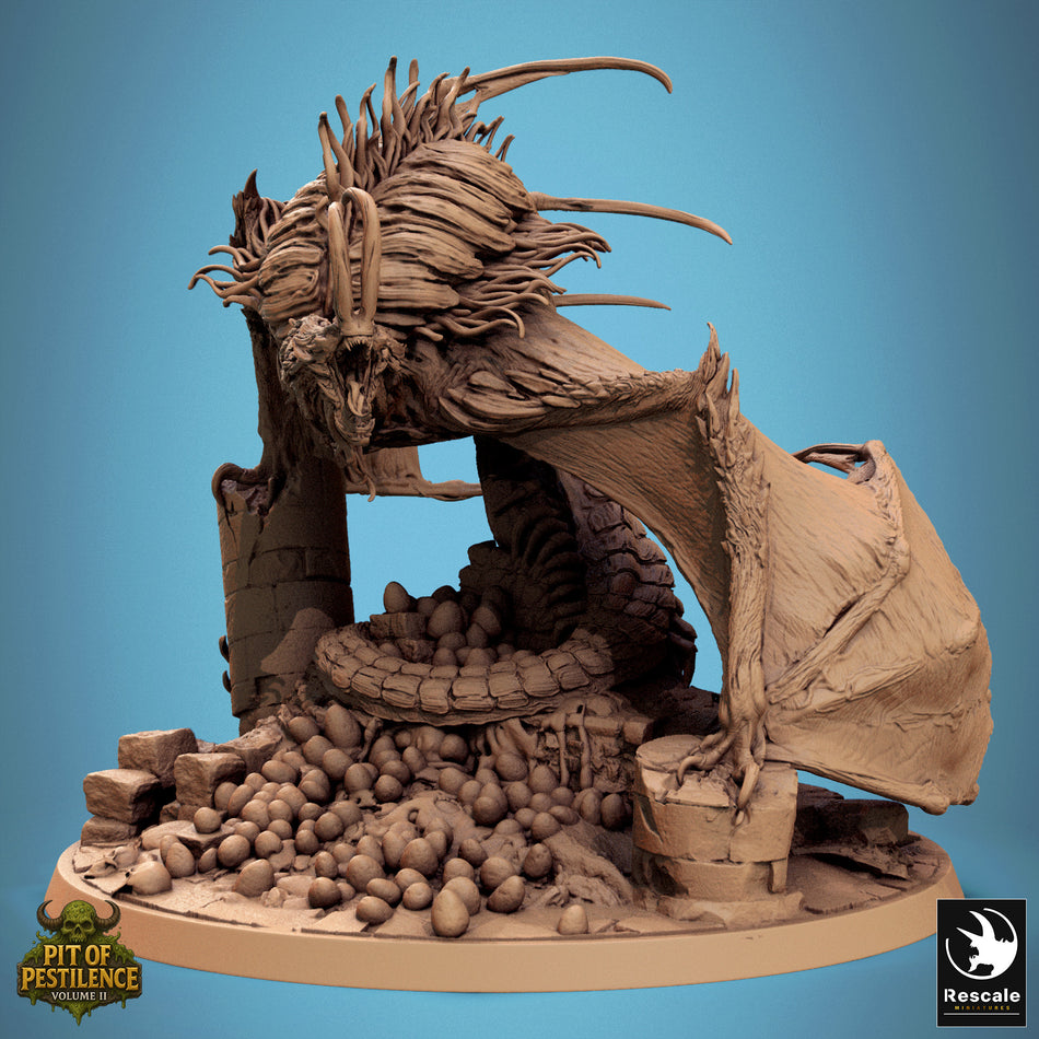 Pestilent Wyvern - Pit Of Pestilence II - Rescale Miniatures