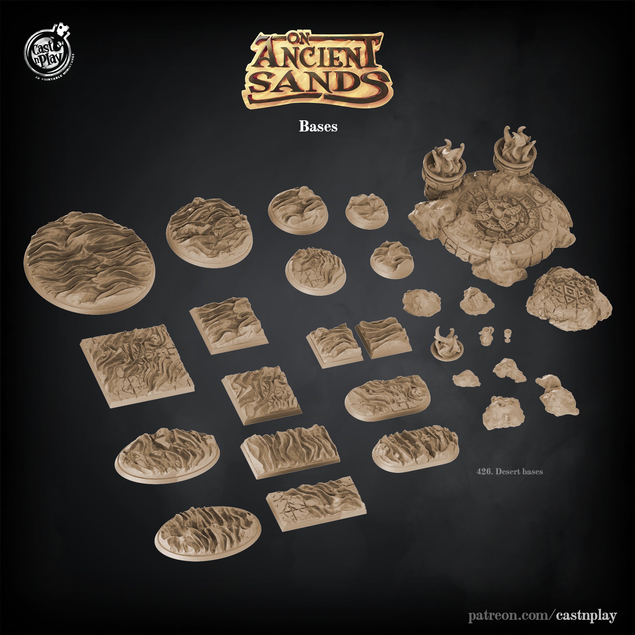 Undead Guardians - On Ancient Sands - Cast n Play
