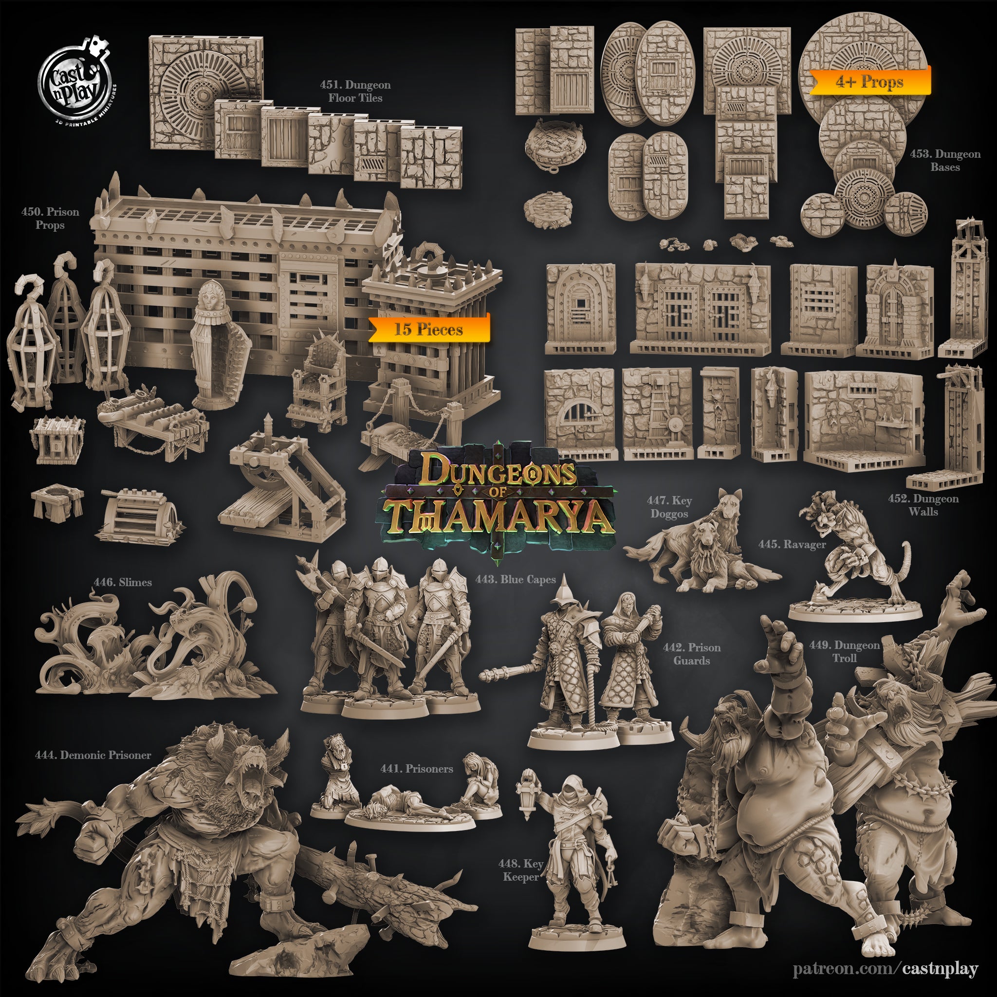 Ravager - from the Dungeons Of Thamarya series by Cast n Play