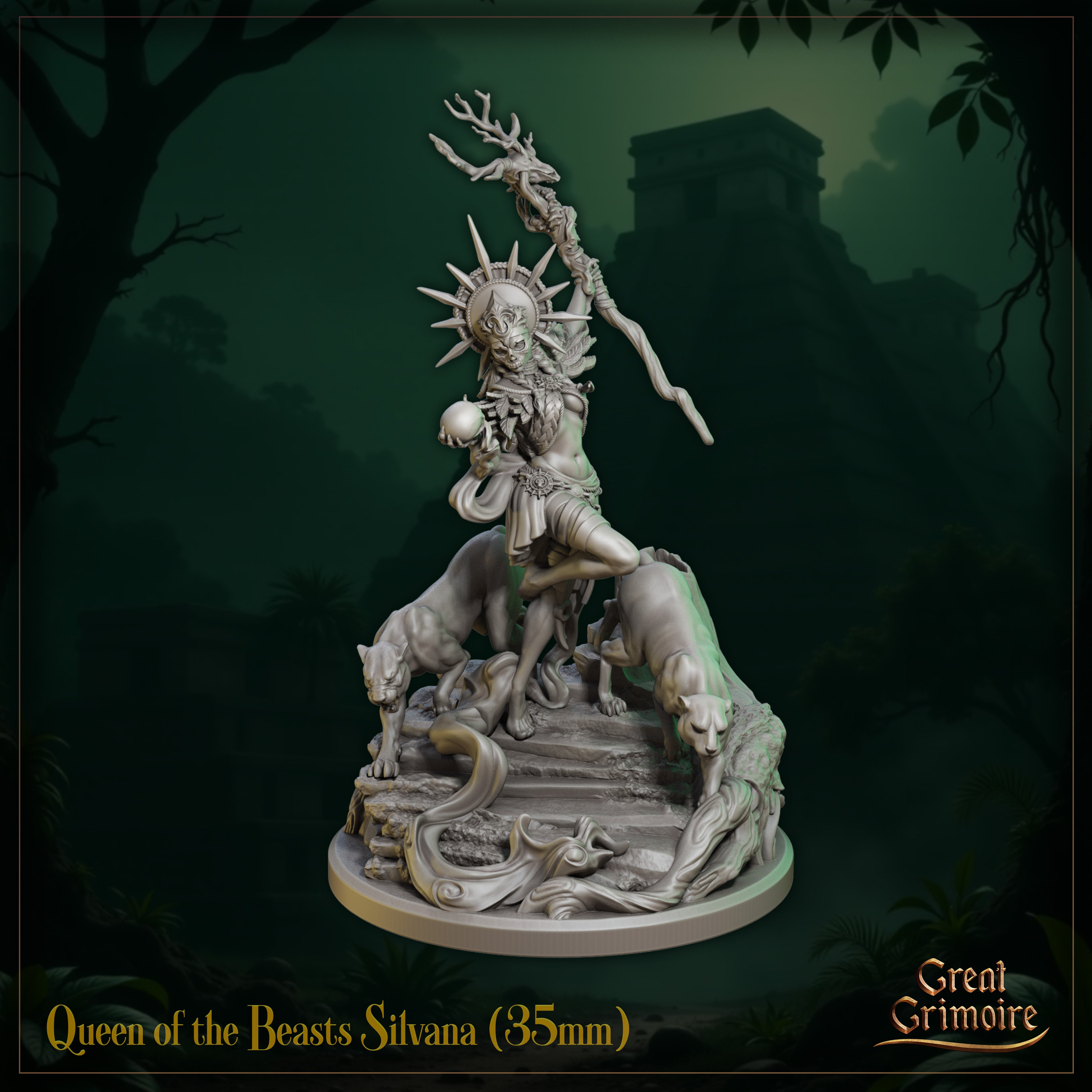 Thorn Dragon - from the Warden of Lies series by Rescale Miniatures