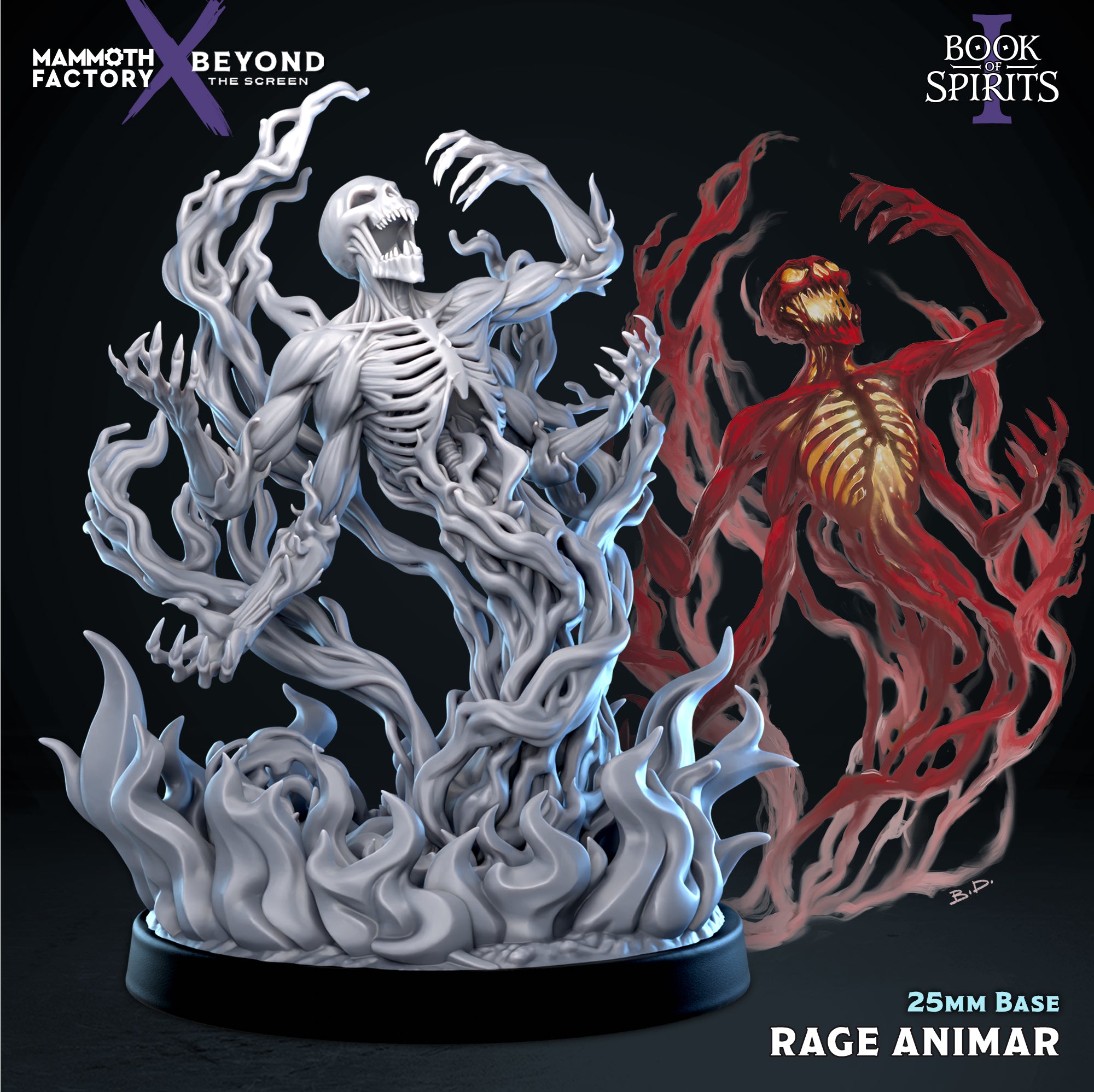 Rage Animar - Lady of Lamentation - Book of Spirits 1 - Mammoth Factory