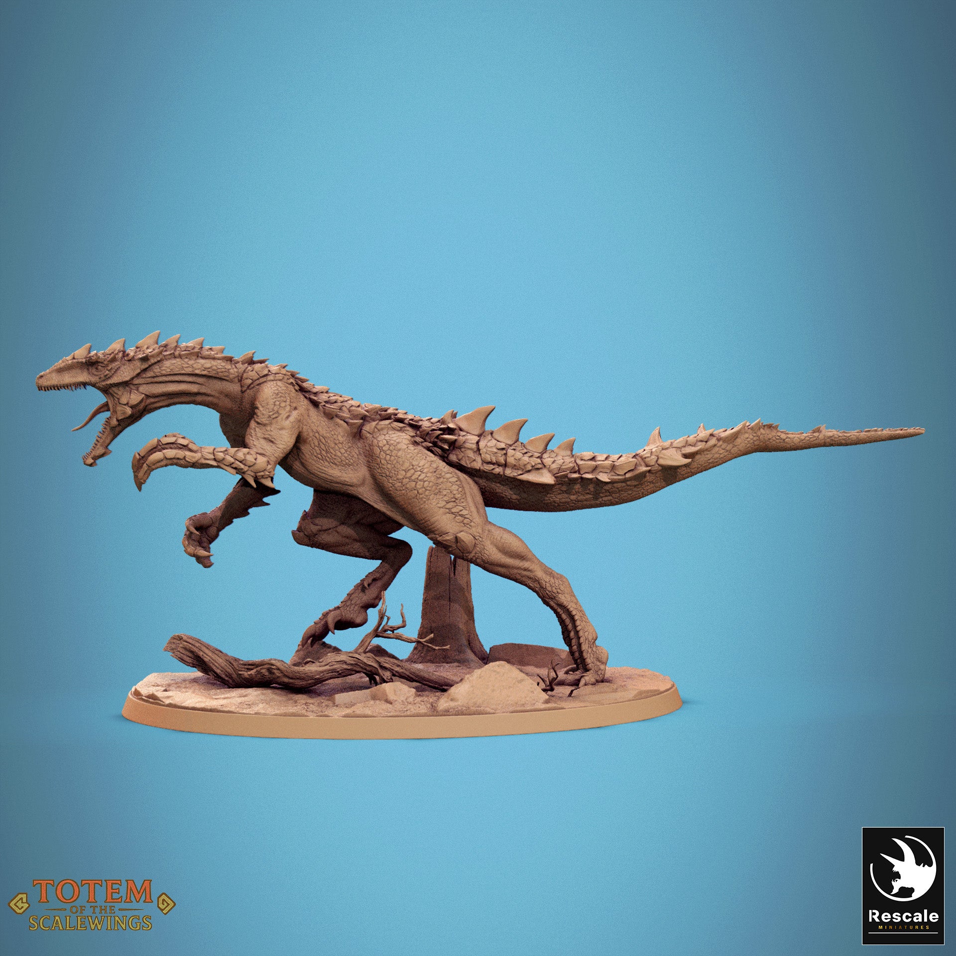 Razoraptor - aus der Reihe Totem of the Scalewings von Rescale Miniatures