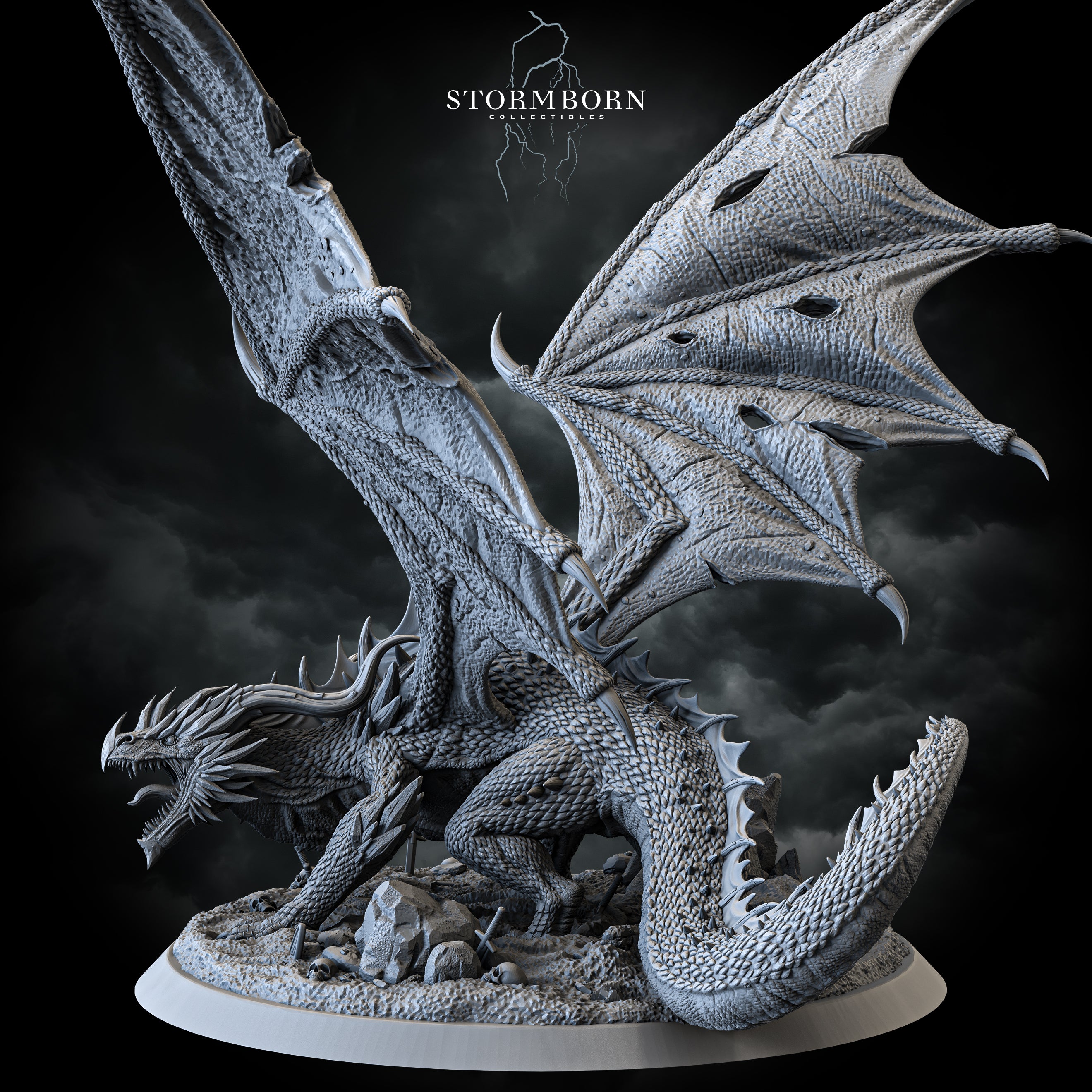 Ancient Red Dragon - Stormborn Collectibles