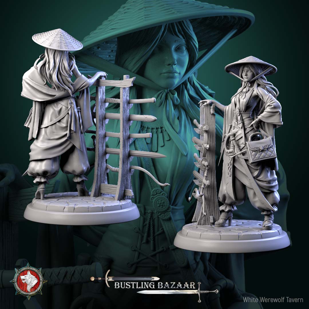 Rika Sharpwind - aus der Reihe Bustling Bazaar von White Werewolf Tavern