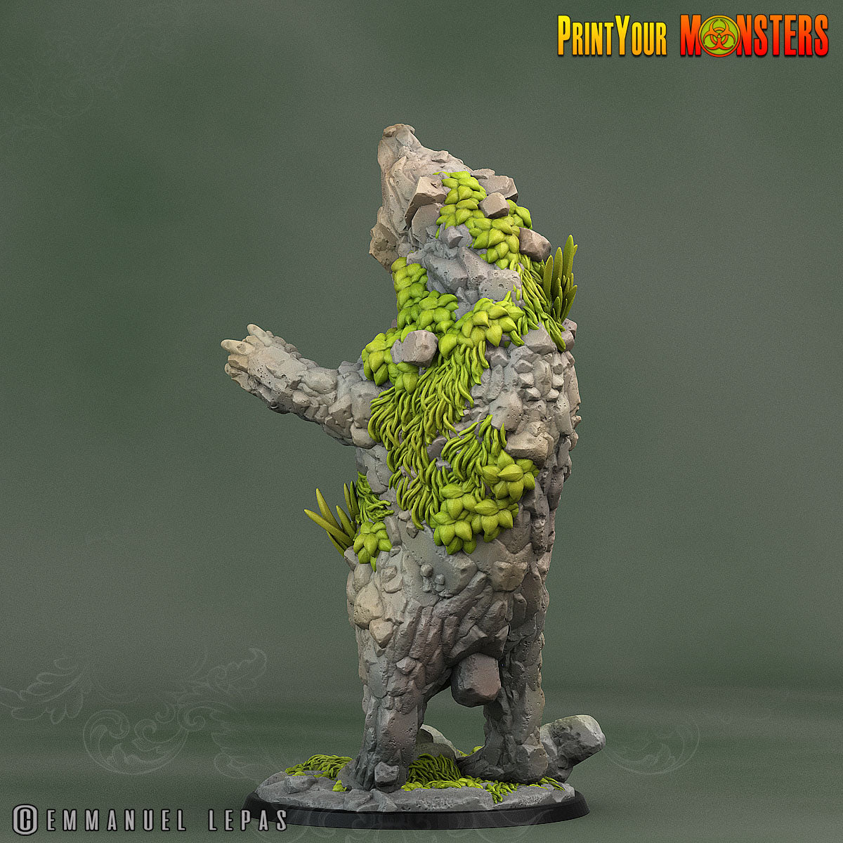 Rock Bears - Monsters Pack - Print Your Monsters