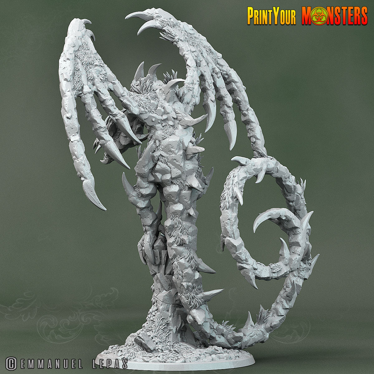 Rock Dragon - Monsters Pack - Print Your Monsters