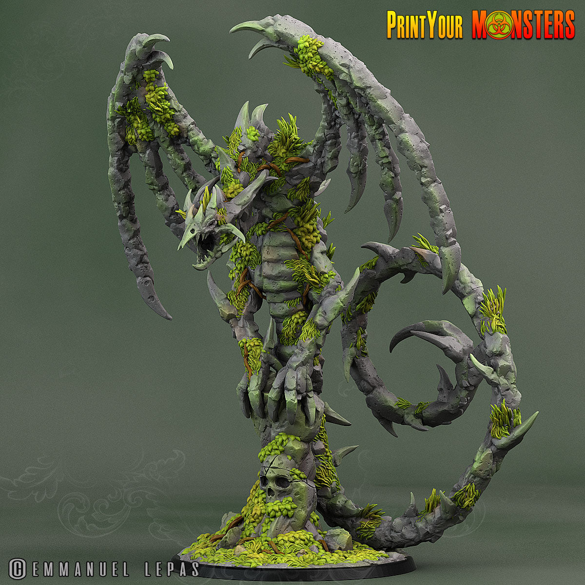 Rock Dragon - Monsters Pack - Print Your Monsters