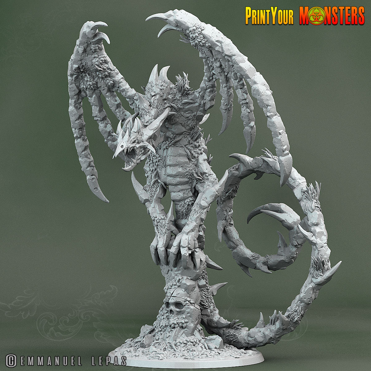 Rock Dragon - Monsters Pack - Print Your Monsters