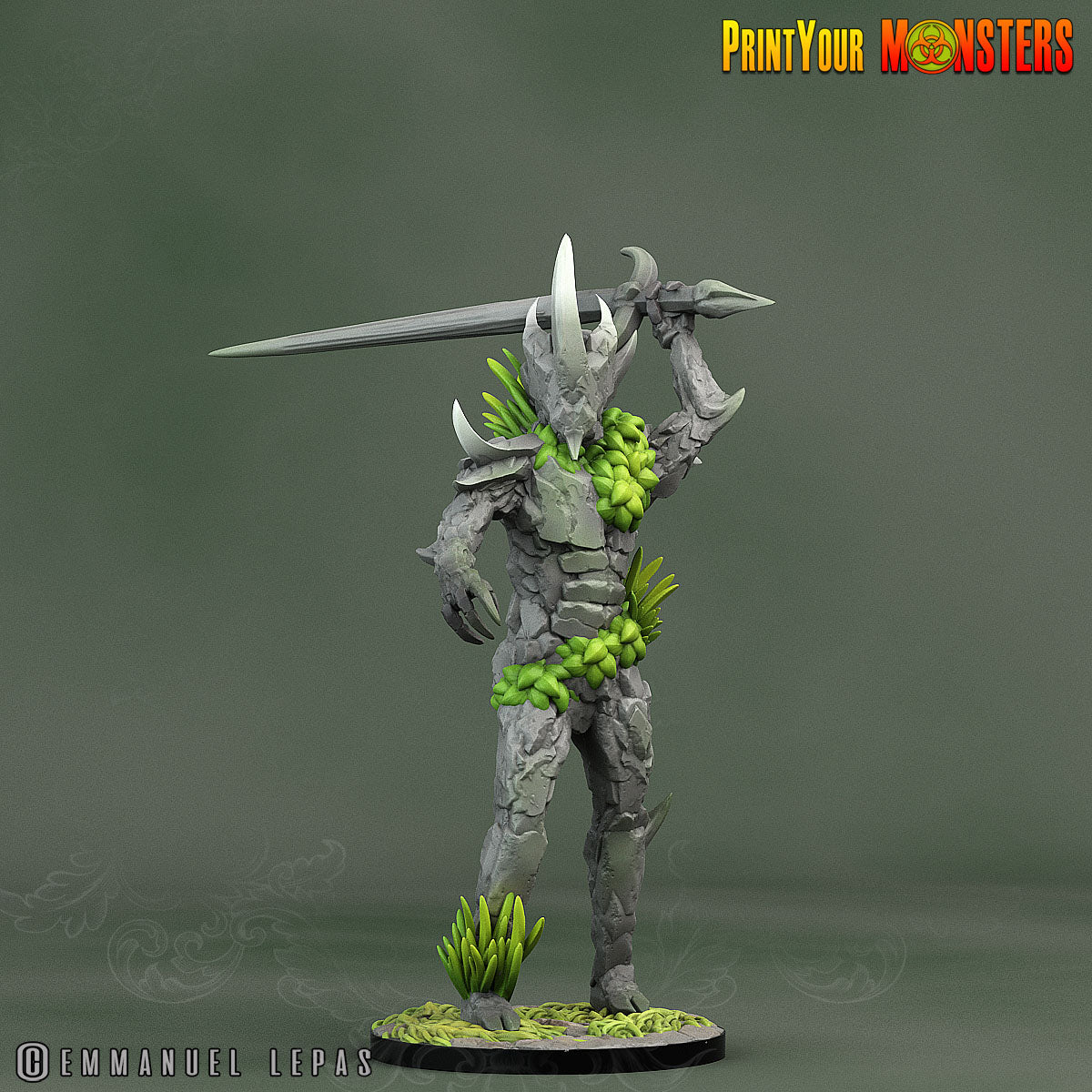 Rock Soldiers - Monsters Pack - Print Your Monsters