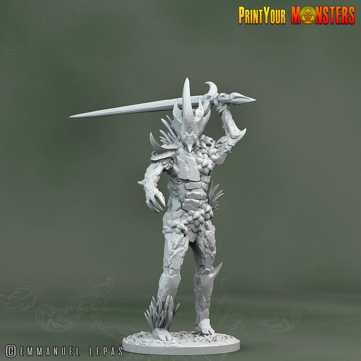 Rock Soldiers - Monsters Pack - Print Your Monsters