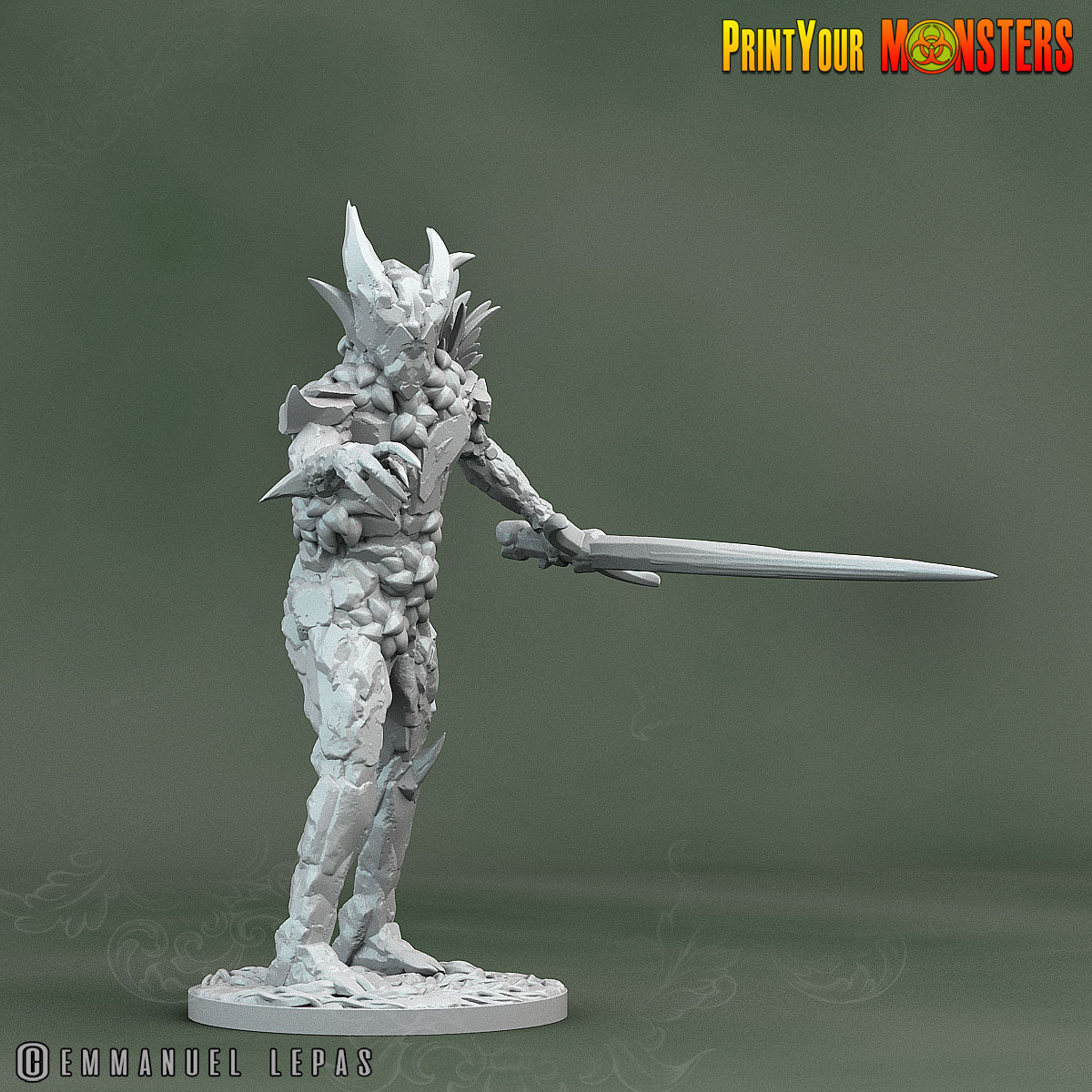 Rock Soldiers - Monsters Pack - Print Your Monsters
