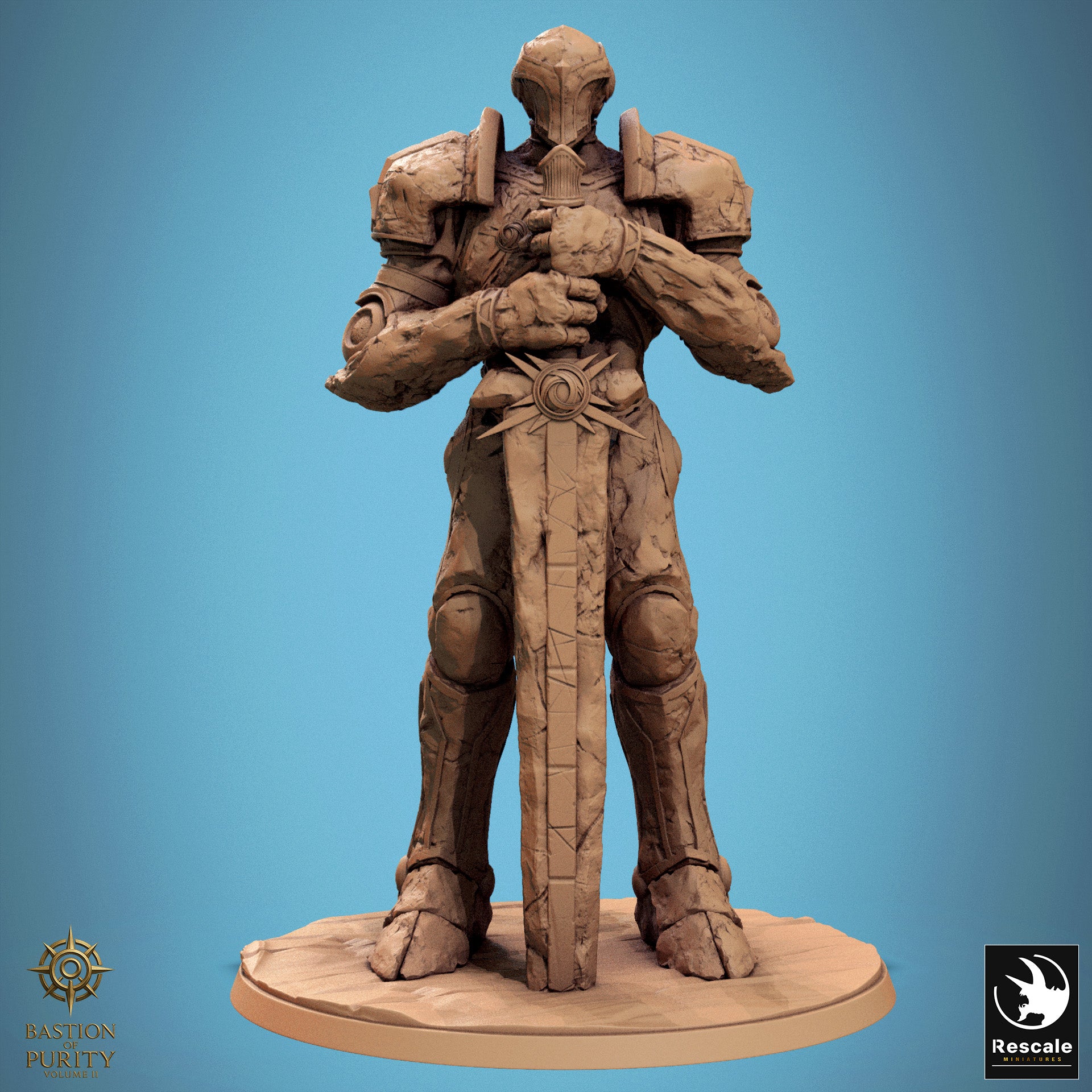 Giant Sanctified Stoneguard - aus der Reihe Bastion of Purity II von Rescale Miniatures