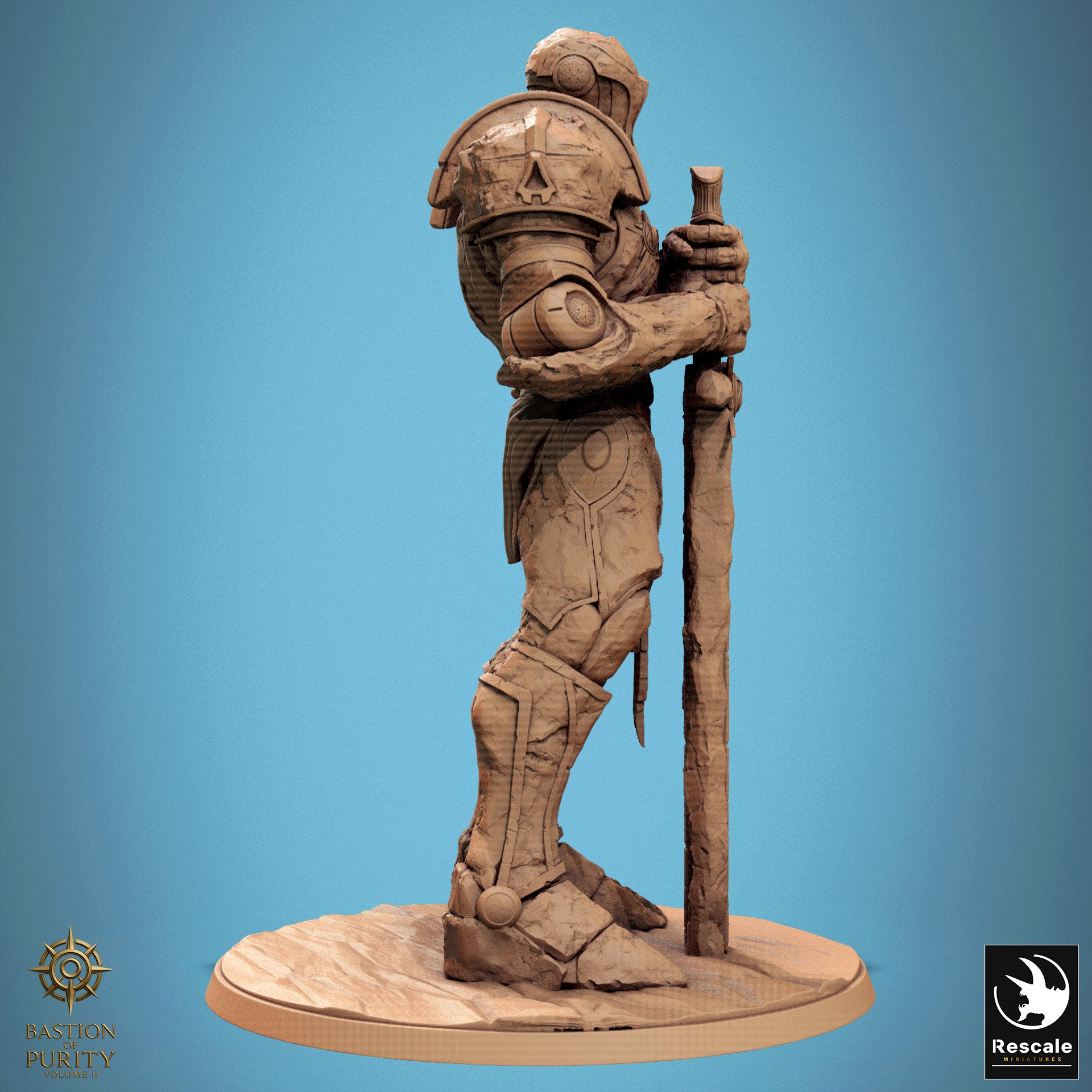Giant Sanctified Stoneguard - aus der Reihe Bastion of Purity II von Rescale Miniatures