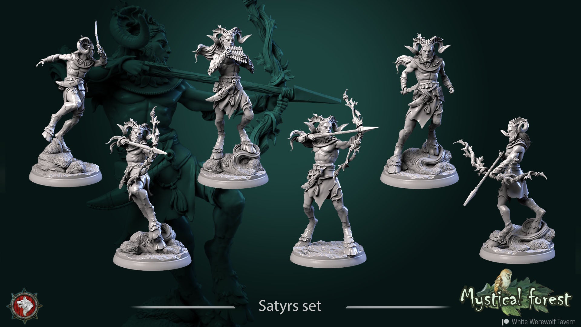 Satyr - aus der Reihe Mystical Forest von White Werewolf Tavern
