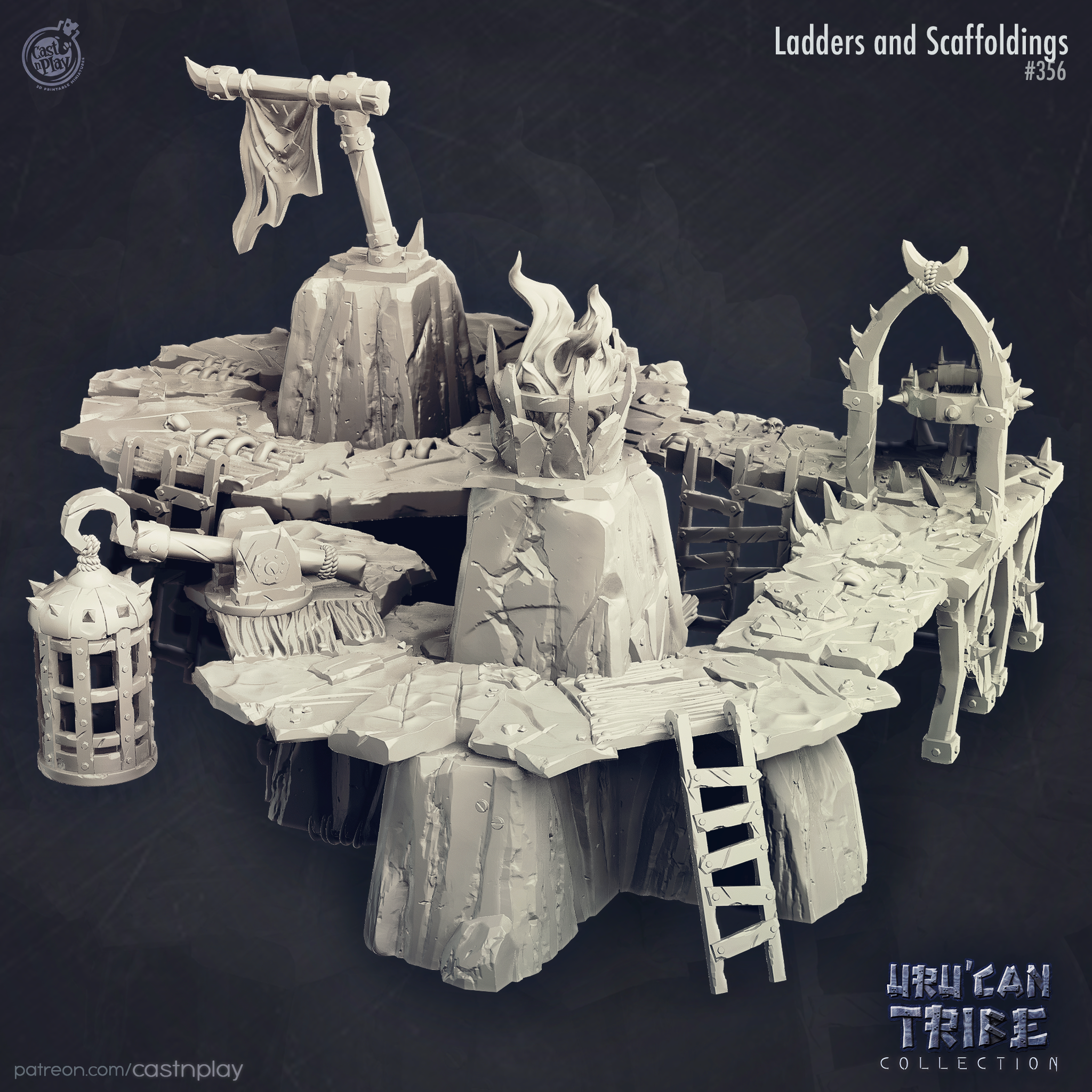 Nuggut - from the Uru Can Tribe series by Cast n Play