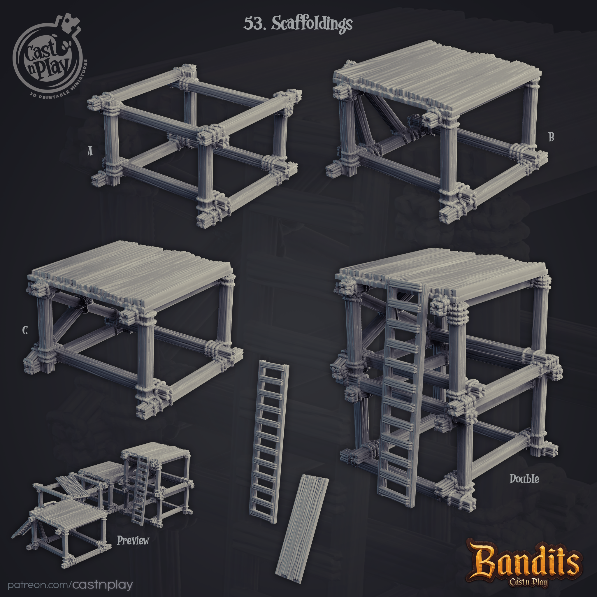 Scaffoldings - aus der Reihe Bandits von Cast n Play