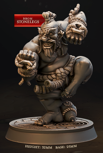 Moines nains - de la série Eternal Monks de Cast n Play