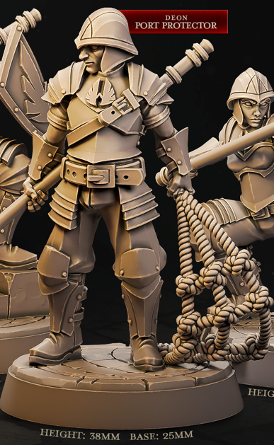 Patrouille des gardes - de la série City Guards de Cast n Play