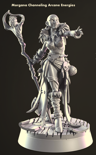 Morgana, alchimiste de l'ombre - de la série Arcane Order par Cast n Play