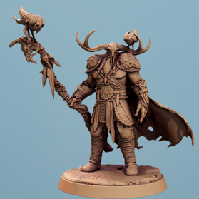 Vargir Mage - aus der Reihe Frostborne Doom von Rescale Miniatures