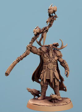 Vargir Mage - aus der Reihe Frostborne Doom von Rescale Miniatures