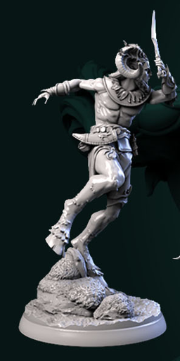 Satyr - aus der Reihe Mystical Forest von White Werewolf Tavern