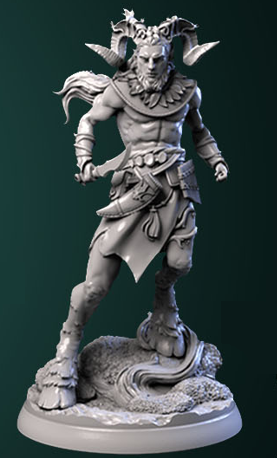 Satyr - aus der Reihe Mystical Forest von White Werewolf Tavern