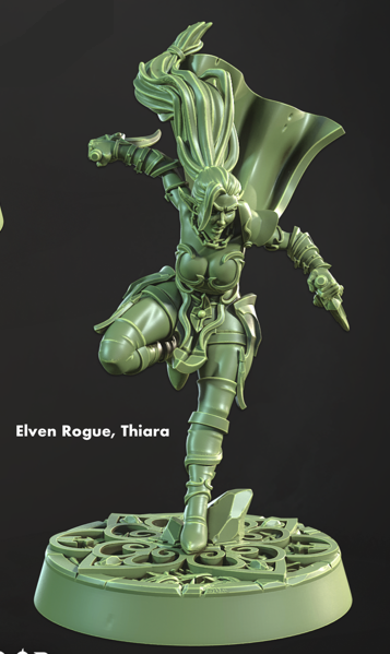 Elven Mystwood Rogues - aus der Reihe Elvenwood Grove von Cast n Play