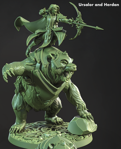 Ursalor, The Mystwood Protector - aus der Reihe Elvenwood Grove von Cast n Play