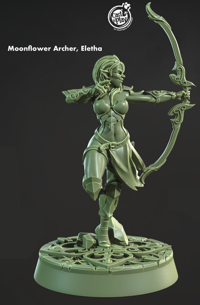 Moonflower Elven Archers - aus der Reihe Elvenwood Grove von Cast n Play