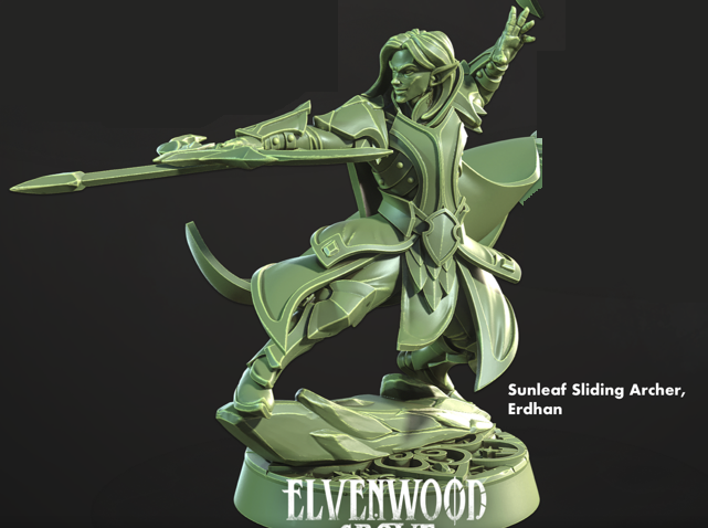 Sunleaf Elven Archers - aus der Reihe Elvenwood Grove von Cast n Play