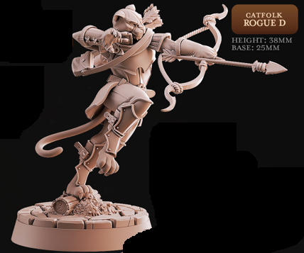 Catfolk Rogues - Catfolk Heroes - Cast n Play