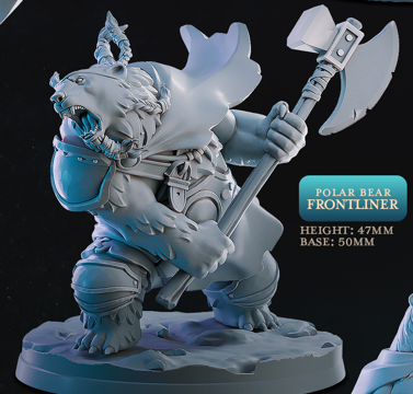 Polar Bear Warriors - The Icebound - Cast n Play