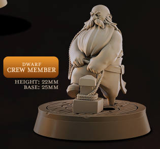Crew Member - Pirates of the Shattered Sea - Cast n Play