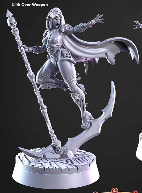 Lilith, Eternal Night Necromancer - Arcane Order - Cast n Play