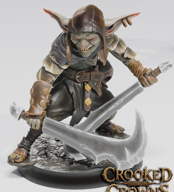 Goblin - Crooked Crowns - Rescale Miniatures