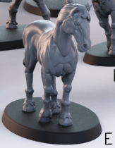 Horse - Townsfolk 1 - Cast n Play
