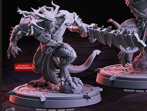Berserker Demons - Demons Gate - Cast n Play