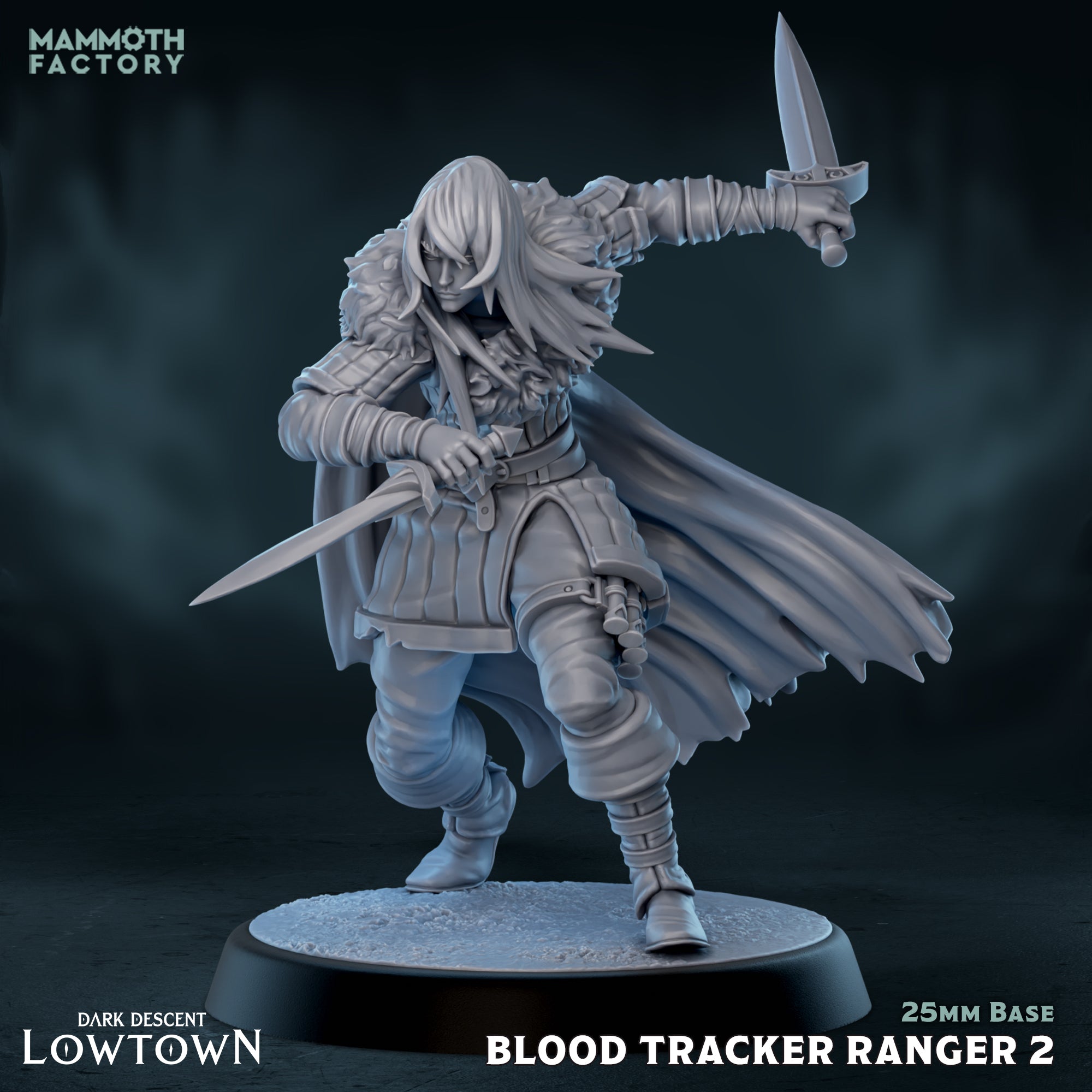 Sebira Mawbrey Blood Tracker Ranger - Lowtown - Dark Descent - Mammoth Factory
