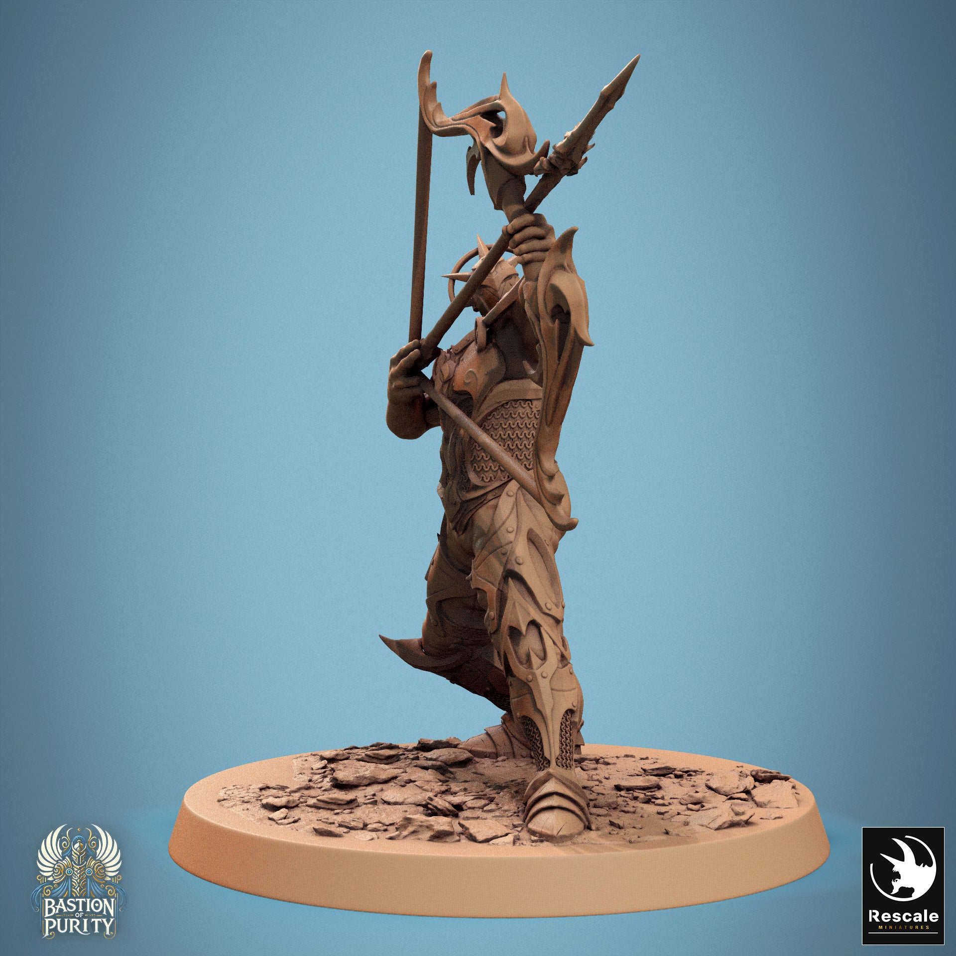 Sentinelle d'Aetherium - de la série Bastion de la Pureté par Rescale Miniatures
