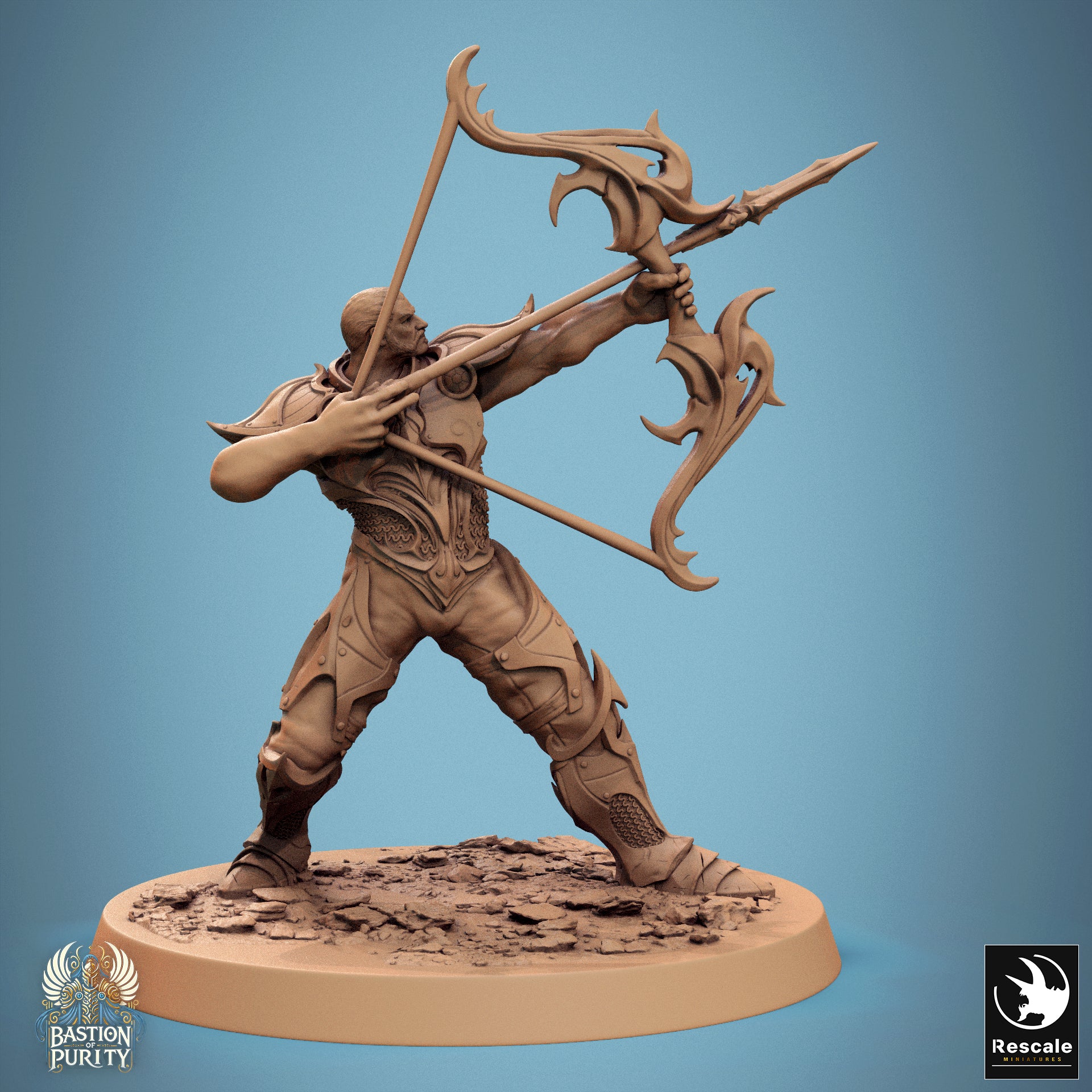 Sentinelle d'Aetherium - de la série Bastion de la Pureté par Rescale Miniatures