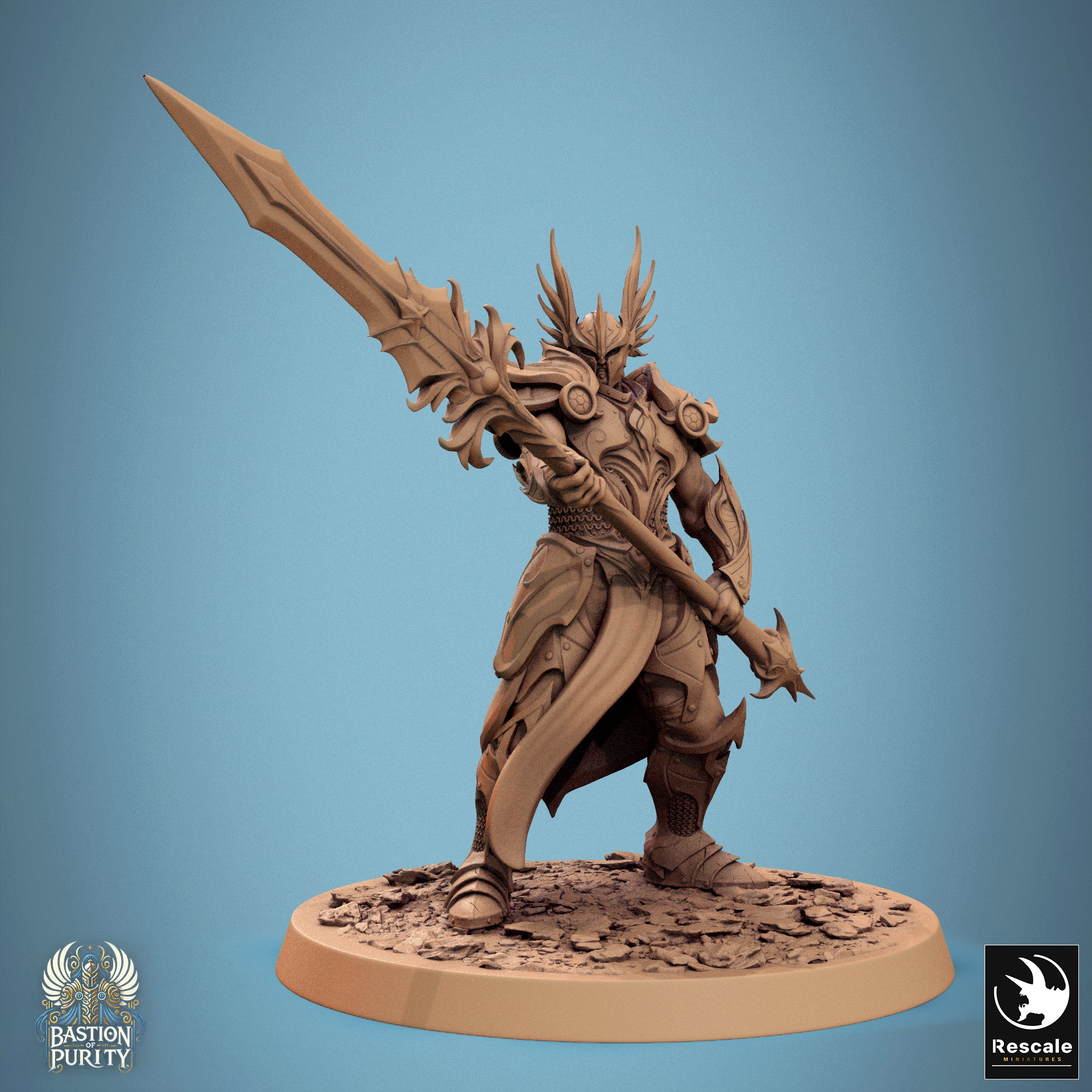 Sentinelle d'Aetherium - de la série Bastion de la Pureté par Rescale Miniatures